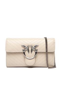PINKO Torebka Love One Wallet Light AI 25-26 PLTT 105344 A2JC Écru ze sklepu MODIVO w kategorii Kopertówki - zdjęcie 186200529