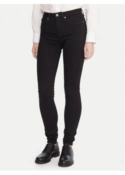 Tommy Hilfiger Jeansy WW0WW46720 Czarny Slim Fit ze sklepu MODIVO w kategorii Jeansy damskie - zdjęcie 186200615