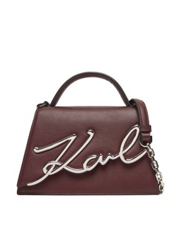 KARL LAGERFELD Torebka A1W30038 Bordowy ze sklepu MODIVO w kategorii Listonoszki - zdjęcie 186200675