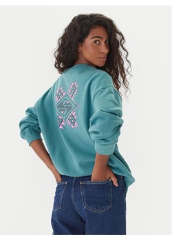 Quiksilver Bluza EQWFT03188 Zielony Oversize ze sklepu MODIVO w kategorii Bluzy damskie - zdjęcie 186200677