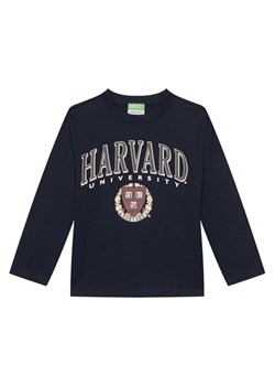 United Colors Of Benetton Bluzka 3IVWC10PW Granatowy Regular Fit ze sklepu MODIVO w kategorii T-shirty chłopięce - zdjęcie 186200699