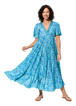 Aller Simplement Sukienka w kolorze turkusowym ze sklepu Limango Polska w kategorii Sukienki - zdjęcie 186202665