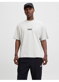 Jack &amp; Jones Koszulka w kolorze jasnoszarym ze sklepu Limango Polska w kategorii T-shirty męskie - zdjęcie 186203206
