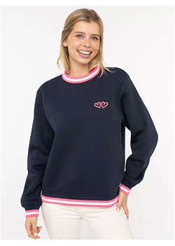 Zwillingsherz Bluza &quot;ZH Classic&quot; w kolorze granatowym ze sklepu Limango Polska w kategorii Bluzy damskie - zdjęcie 186203519
