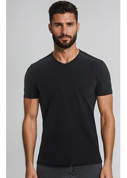 Koszulka męska czarna t-shirt bawełniany Dany, Kolor czarny, Rozmiar 3XL, Teyli ze sklepu Intymna w kategorii T-shirty męskie - zdjęcie 186203906
