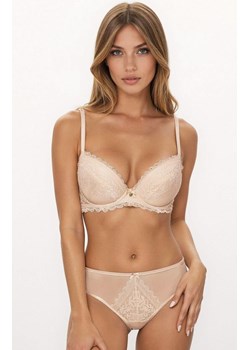 Biustonosz push-up beżowy Estelle M-0198/11/2, Kolor beżowy, Rozmiar 85B, Mat ze sklepu Intymna w kategorii Biustonosze - zdjęcie 186203968