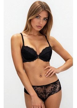 Biustonosz push-up czarny Nell M-0196/1, Kolor czarny, Rozmiar 85B, Mat ze sklepu Intymna w kategorii Biustonosze - zdjęcie 186204008