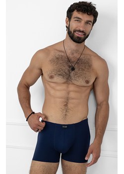 Granatowe bokserki męskie bawełna Apollo, Kolor granatowy, Rozmiar M, Gee One - id: 87627 - marki Gee One - 186204258 Granatowe bokserki męskie bawełna Apollo, Kolor granatowy, Rozmiar M, Gee One ze sklepu Intymna w kategorii Majtki męskie - zdjęcie 186204258