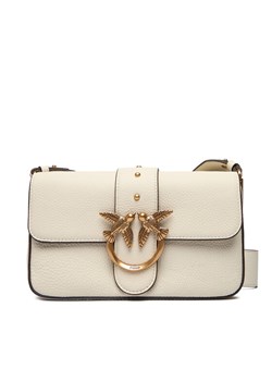 Torebka PINKO Love One Mini Slouchy Fl Al 25-26 104340 A2OX Écru ze sklepu eobuwie.pl w kategorii Listonoszki - zdjęcie 186205759