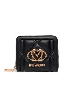 Portfel LOVE MOSCHINO JC5641PP0NLC0000 Czarny ze sklepu eobuwie.pl w kategorii Portfele damskie - zdjęcie 186205776