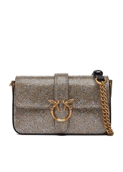 PINKO Torebka Love One Slouchy Baby AI 25-26 PCPL 105353 105353 Złoty ze sklepu MODIVO w kategorii Listonoszki - zdjęcie 186205917