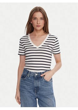 Tommy Hilfiger T-Shirt WW0WW40584 Biały Regular Fit ze sklepu MODIVO w kategorii Bluzki damskie - zdjęcie 186205938