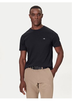 Gant T-Shirt 2004080 Czarny Regular Fit ze sklepu MODIVO w kategorii T-shirty męskie - zdjęcie 186205967
