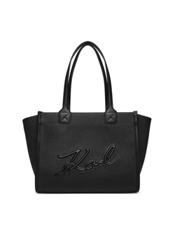 KARL LAGERFELD Torebka A4W30258 Czarny ze sklepu MODIVO w kategorii Torby Shopper bag - zdjęcie 186205977