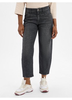 Cambio Dżinsy - Elin Kobiety Bawełna antracytowy jednolity ze sklepu vangraaf w kategorii Jeansy damskie - zdjęcie 186207898
