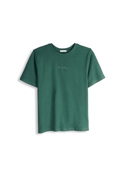 GATE Bawełniany T-Shirt haftem 34 ze sklepu gateshop w kategorii Bluzki damskie - zdjęcie 186208048