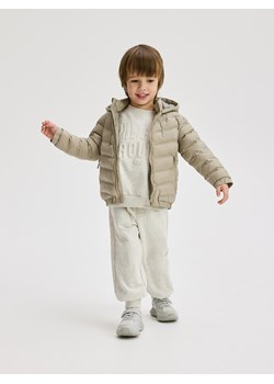 Reserved - Ocieplana kurtka - beżowy ze sklepu Reserved w kategorii Kurtki chłopięce - zdjęcie 186208989
