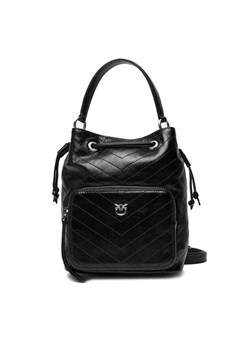 Torebka PINKO Cargo Bucket Vitello Al 25-26 PLTT 105112 A2JC Czarny ze sklepu eobuwie.pl w kategorii Torebki worki - zdjęcie 186209719