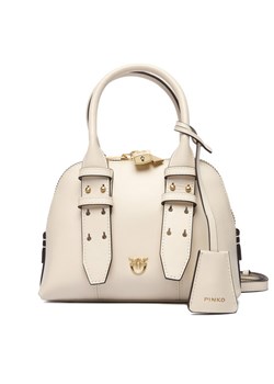 PINKO Torebka Bowling Bag Zip Mini AI 25-26 PLTT 105333 A0QO Écru - id: 8053177174151 - marki Pinko - 186209916 PINKO Torebka Bowling Bag Zip Mini AI 25-26 PLTT 105333 A0QO Écru ze sklepu MODIVO w kategorii Kuferki - zdjęcie 186209916