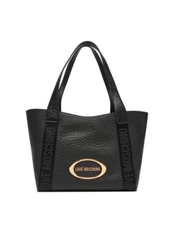 LOVE MOSCHINO Torebka JC4337PP0NK1400A Czarny ze sklepu MODIVO w kategorii Torby Shopper bag - zdjęcie 186209937