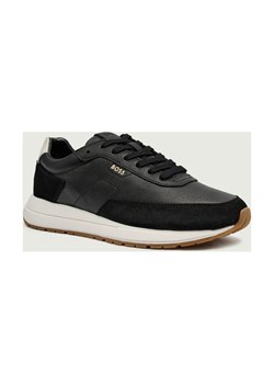 BOSS BLACK Skórzane sneakersy Vinston_Runn_sdgrlt ze sklepu Gomez Fashion Store w kategorii Buty sportowe męskie - zdjęcie 186211016