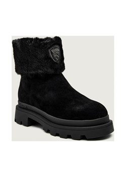 BLAUER Botki na platformie KIMMEL10 | shearling | zamsz ze sklepu Gomez Fashion Store w kategorii Botki - zdjęcie 186211019