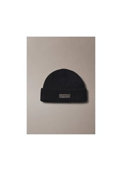 Calvin Klein Wełniana czapka | z dodatkiem kaszmiru ze sklepu Gomez Fashion Store w kategorii Czapki zimowe męskie - zdjęcie 186211038