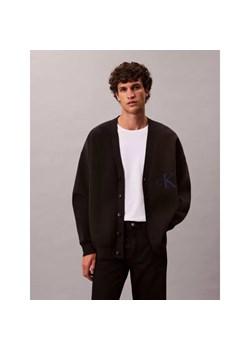 Calvin Klein Jeans Kardigan | Loose fit | z dodatkiem kaszmiru ze sklepu Gomez Fashion Store w kategorii Swetry męskie - zdjęcie 186211076