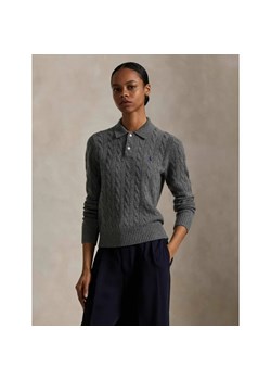 POLO RALPH LAUREN Wełniany sweter | Slim Fit | z dodatkiem kaszmiru ze sklepu Gomez Fashion Store w kategorii Swetry damskie - zdjęcie 186211089