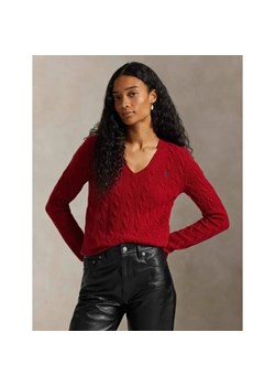 POLO RALPH LAUREN Wełniany sweter KIMBERLY | Slim Fit | z dodatkiem kaszmiru ze sklepu Gomez Fashion Store w kategorii Swetry damskie - zdjęcie 186211139