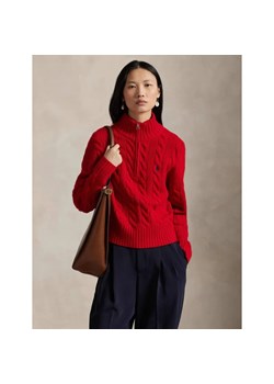 POLO RALPH LAUREN Wełniany sweter | Relaxed fit | z dodatkiem kaszmiru ze sklepu Gomez Fashion Store w kategorii Swetry damskie - zdjęcie 186211178