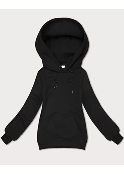 Luźna bluza kangurka z kapturem S'West czarna (B-11#) ze sklepu goodlookin.pl w kategorii Bluzy damskie - zdjęcie 186213106