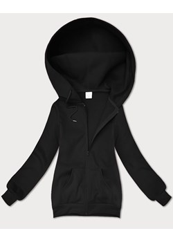 Rozpinana bluza damska z kapturem S'West czarna (B-12#) ze sklepu goodlookin.pl w kategorii Bluzy damskie - zdjęcie 186213115