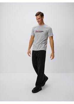 Reserved - T-shirt regular fit SUPERMAN™ - jasnoszary ze sklepu Reserved w kategorii T-shirty męskie - zdjęcie 186213358