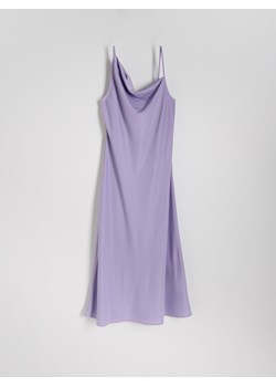 Reserved - Sukienka na ramiączkach - lawendowy ze sklepu Reserved w kategorii Sukienki - zdjęcie 186214826