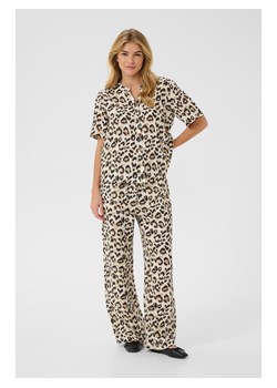 Kaffe Lniana bluzka w kolorze beżowym ze sklepu Limango Polska w kategorii Koszule damskie - zdjęcie 186215297