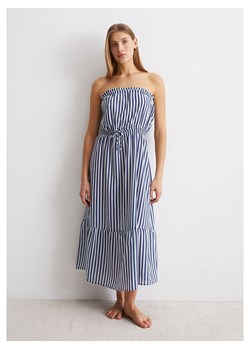Marc O´Polo Beachwear Sukienka w kolorze niebieskim ze sklepu Limango Polska w kategorii Sukienki - zdjęcie 186215528