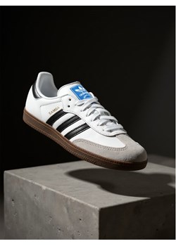 adidas Sneakersy Samba Og B75806 Biały ze sklepu MODIVO w kategorii Buty sportowe damskie - zdjęcie 186215788