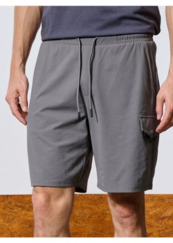 Sinsay - Szorty sportowe - szary - id: 048DW-85X - marki Sinsay - 186216245 Sinsay - Szorty sportowe - szary ze sklepu Sinsay w kategorii Spodenki męskie - zdjęcie 186216245