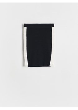 Reserved - Ołówkowa spódnica z lampasami - czarny ze sklepu Reserved w kategorii Spódnice dziewczęce - zdjęcie 186216419