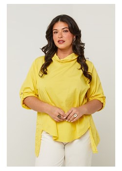 Curvy Lady Bluzka w kolorze żółtym ze sklepu Limango Polska w kategorii Bluzki damskie - zdjęcie 186216677
