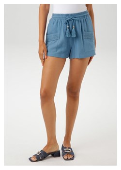 Aniston Szorty w kolorze niebieskim ze sklepu Limango Polska w kategorii Szorty - zdjęcie 186216928