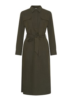 MOSS COPENHAGEN Sukienka w kolorze khaki ze sklepu Limango Polska w kategorii Sukienki - zdjęcie 186216955