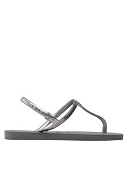 Havaianas Sandały Twist 41447565178 Srebrny ze sklepu MODIVO w kategorii Sandały damskie - zdjęcie 186217457