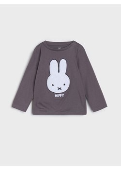 Sinsay - Koszulka z długimi rękawami Miffy - szary ze sklepu Sinsay w kategorii Bluzki dziewczęce - zdjęcie 186218027