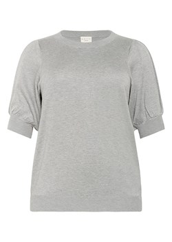 KAFFE curve Sweter w kolorze szarym ze sklepu Limango Polska w kategorii Swetry damskie - zdjęcie 186218505