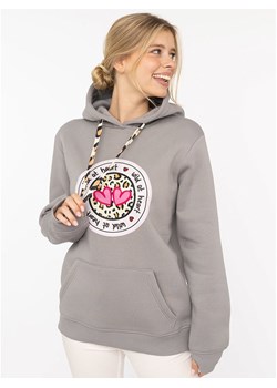 Zwillingsherz Bluza &quot;Kelly&quot; w kolorze szarym ze sklepu Limango Polska w kategorii Bluzy damskie - zdjęcie 186218599