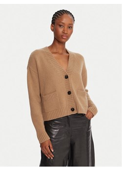 Weekend Max Mara Kardigan Filmato 2525346062 Beżowy Regular Fit ze sklepu MODIVO w kategorii Swetry damskie - zdjęcie 186218867