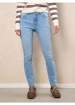 Sinsay - Spodnie jeansowe skinny - niebieski ze sklepu Sinsay w kategorii Jeansy damskie - zdjęcie 186221548