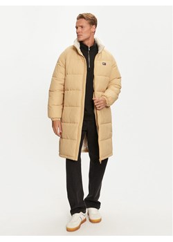 Tommy Jeans Płaszcz zimowy DM0DM20604 Beżowy Regular Fit ze sklepu MODIVO w kategorii Płaszcze męskie - zdjęcie 186225938